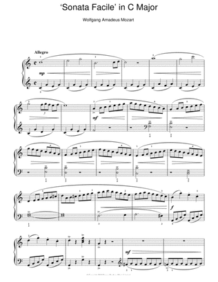 Book cover for Allegro (from Piano Sonata In C K545)