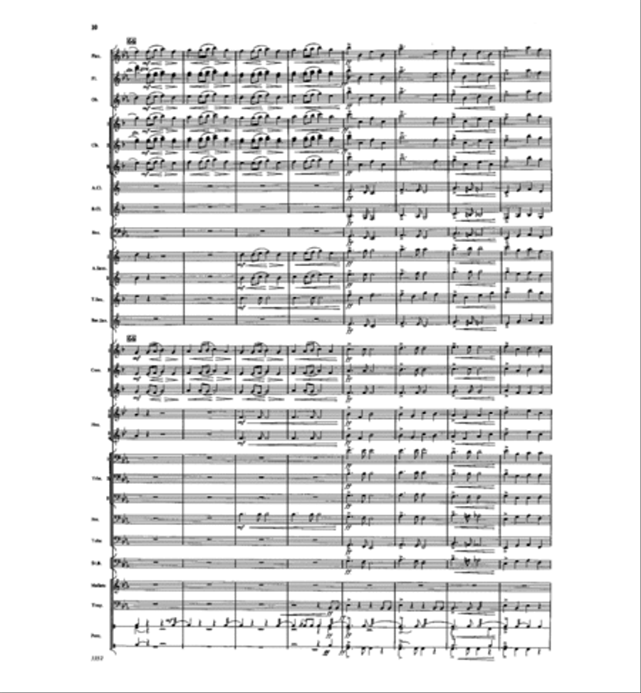 Yuletide Fete Concert Band scores gallery preview page 10