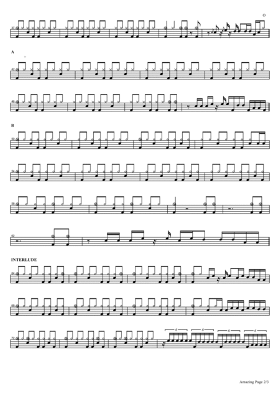Amazing Drum Set scores gallery preview page 2