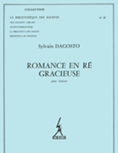 Dagosto Romance En Re Gracieuse Lm021 Guitar Book