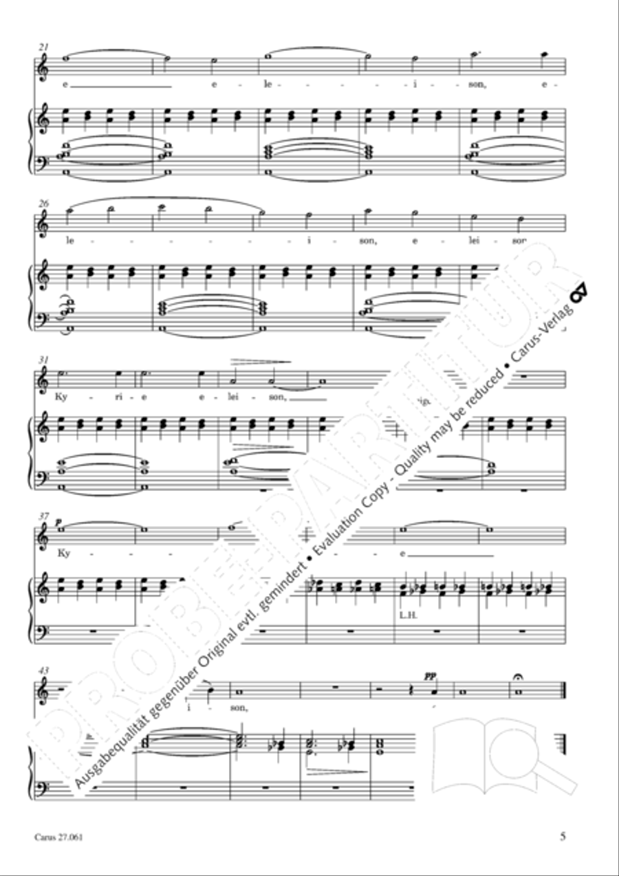 Missa Transfigurationis Missa Transfigurationis Women's Choir scores gallery preview page 6