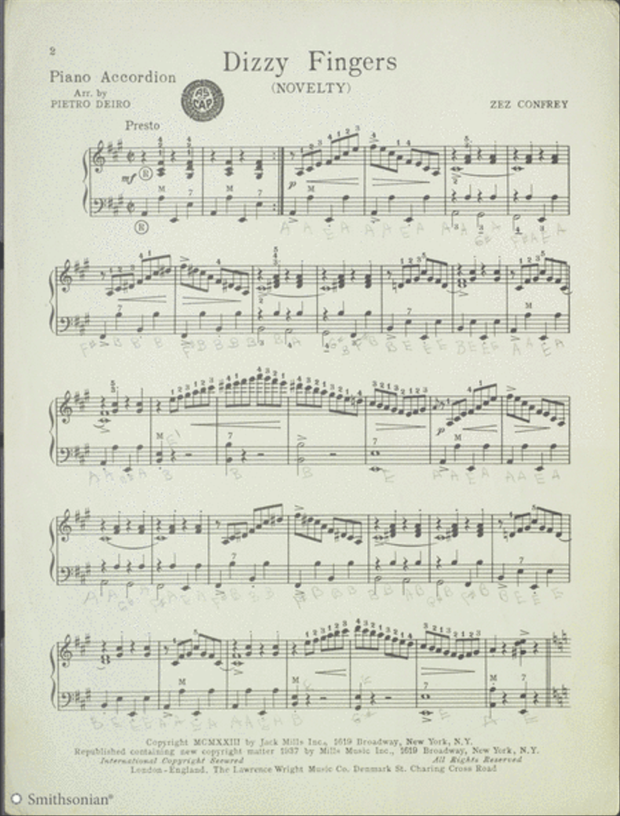 Dizzy Fingers Dizzy Fingers Piano scores gallery preview page 2