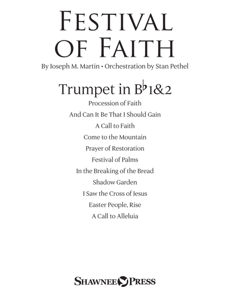 Festival of Faith - Bb Trumpet 1,2