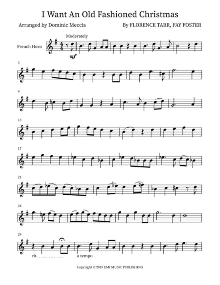I Want An Old Fashioned Christmas Small Ensemble scores gallery preview page 5