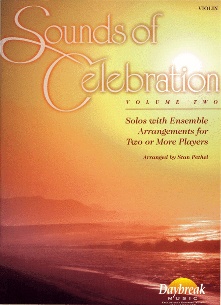 Sounds of Celebration (Volume Two) - Violin Violin scores gallery preview page 1