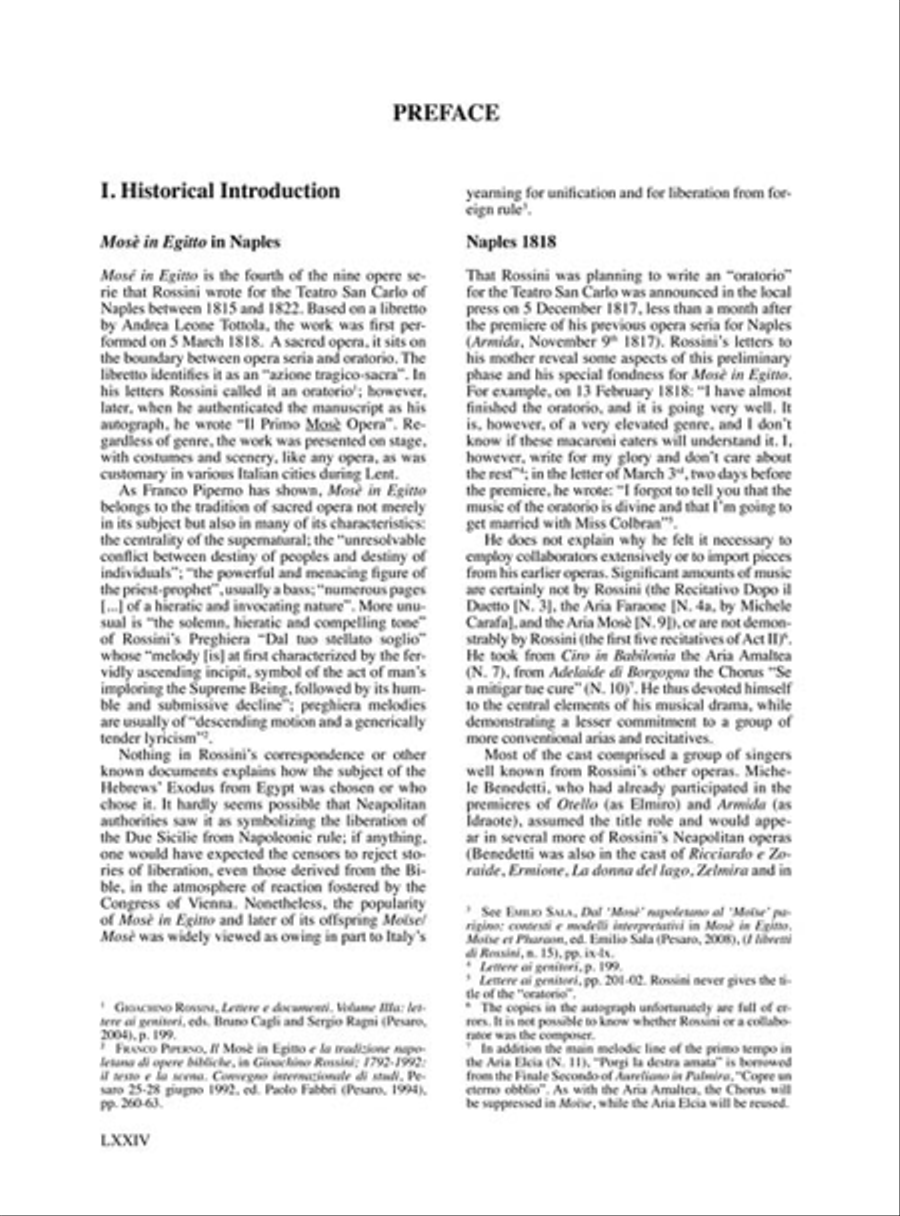 Mosè in Egitto 4-Part scores gallery preview page 7