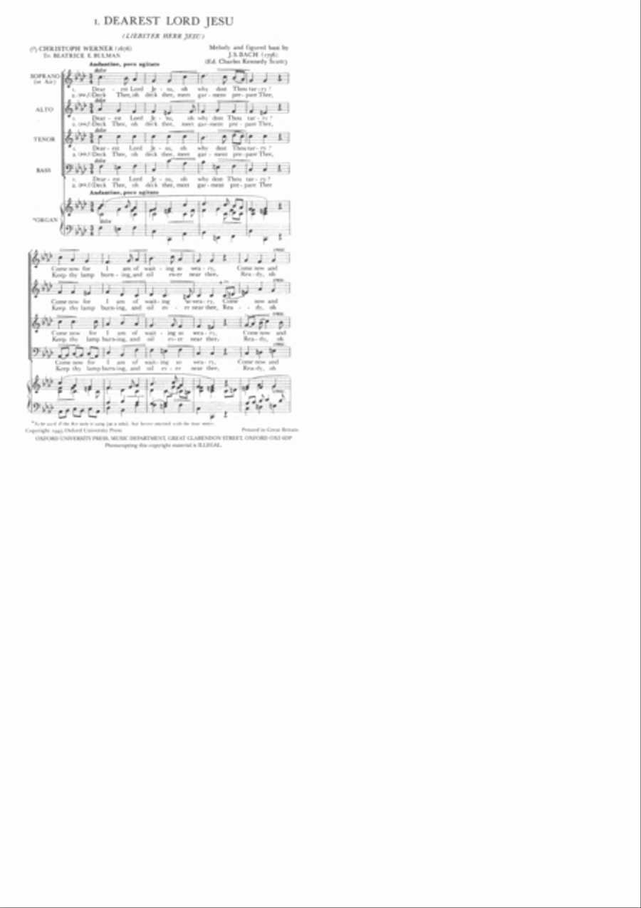 The Oxford Easy Anthem Book 4-Part scores gallery preview page 2