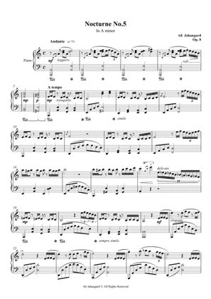 Nocturne No.5 - in A minor, Op.8