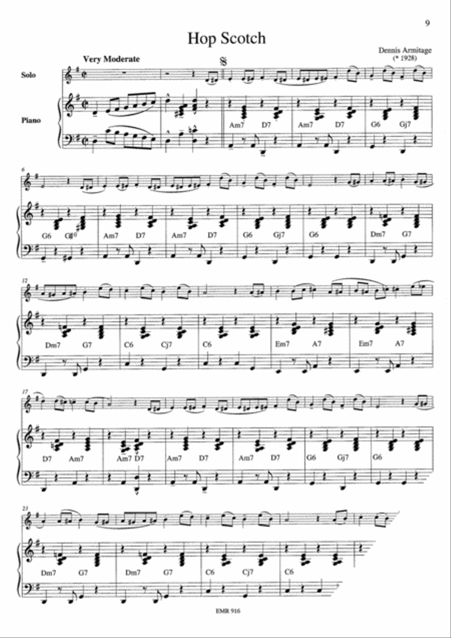 Dixieland Tenor Saxophone scores gallery preview page 5