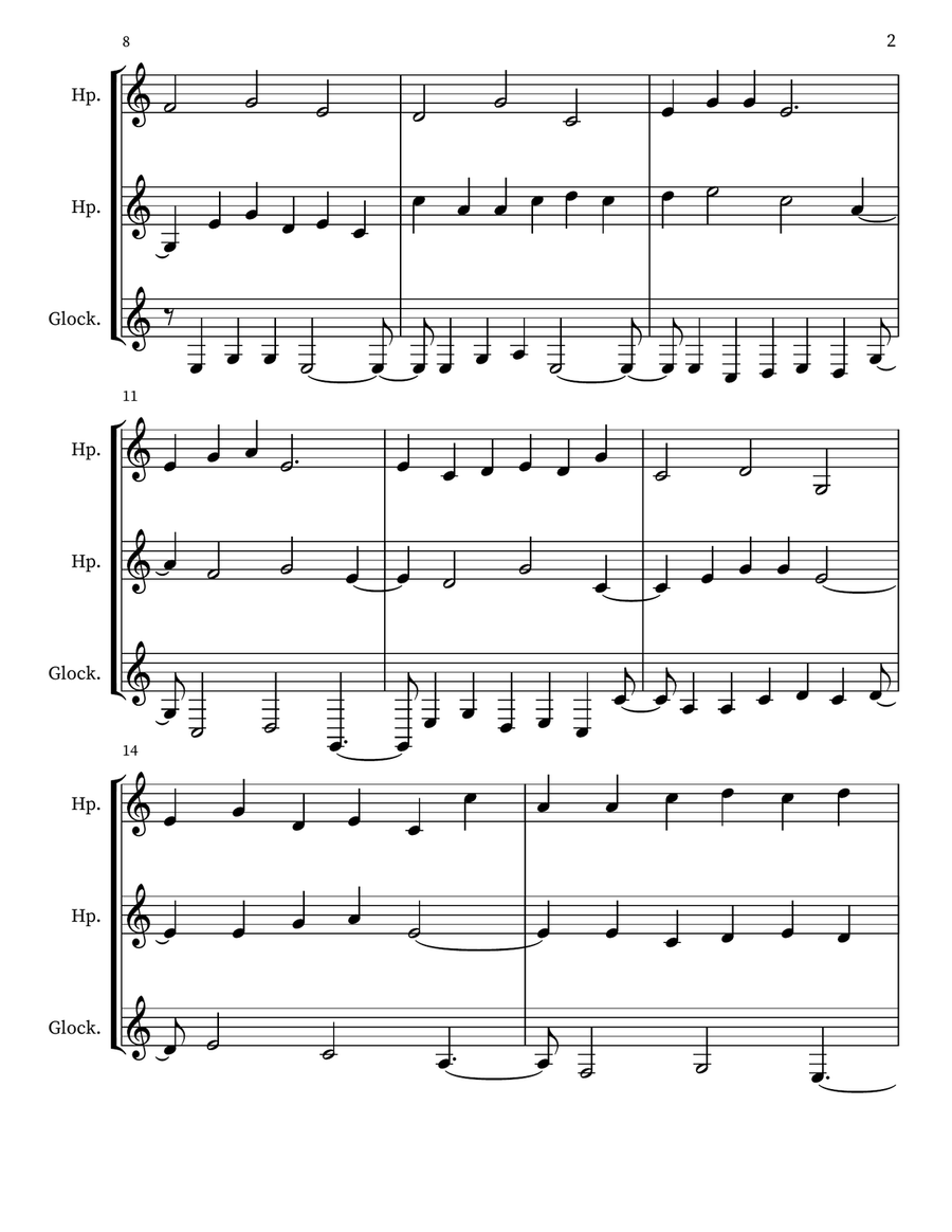 Children's Musing 4 Small Ensemble scores gallery preview page 2