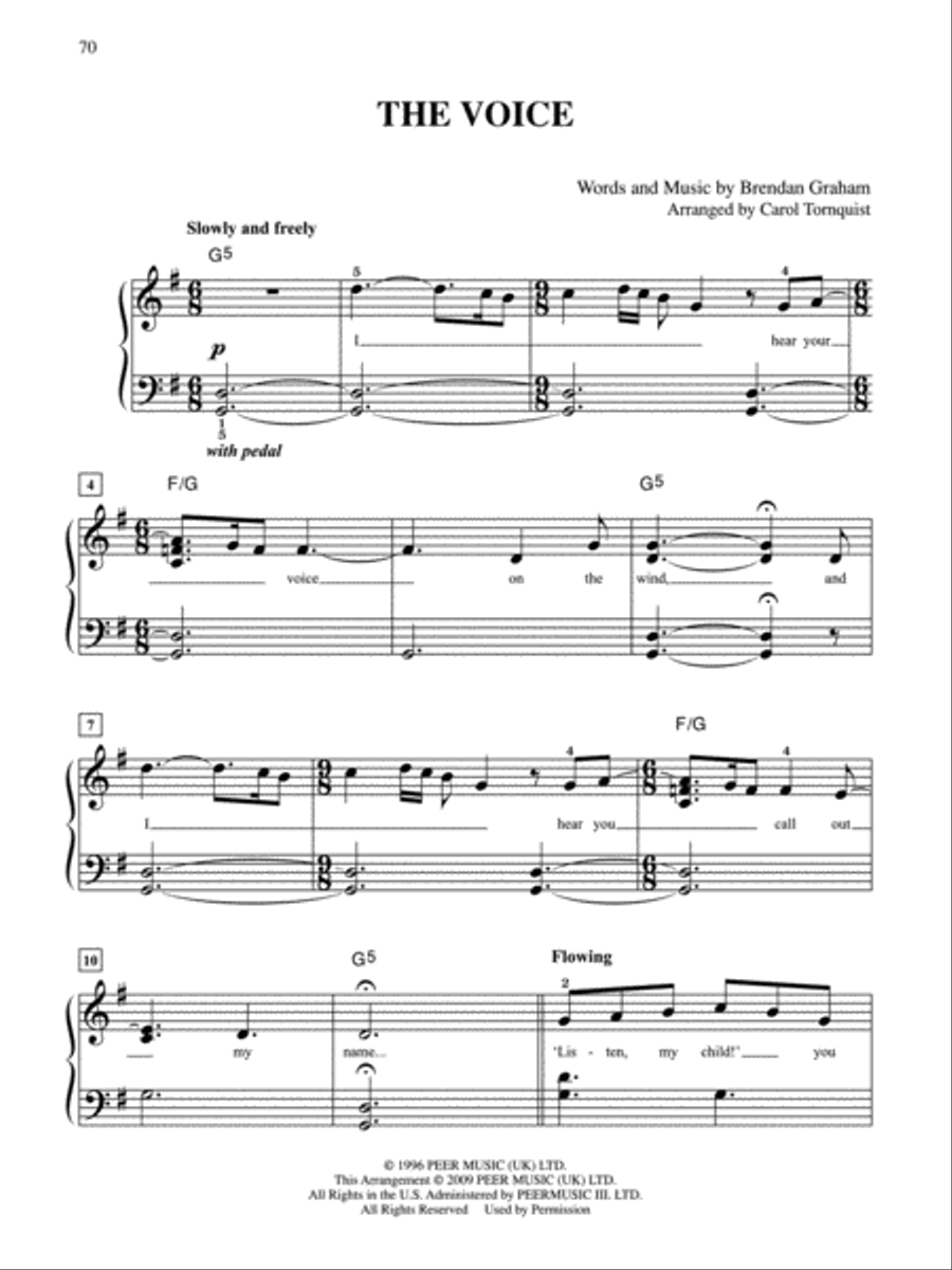 Celtic Woman -- The Greatest Journey Essential Collection Easy Piano scores gallery preview page 4