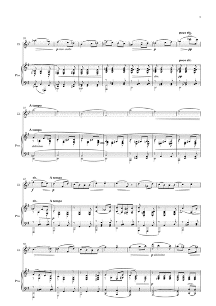 Salut D' Amour (for Clarinete in A and Piano)