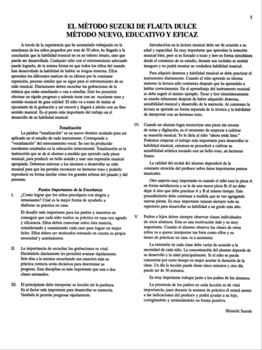 Suzuki Recorder School (Alto Recorder), Volume 4 Alto Recorder scores gallery preview page 12