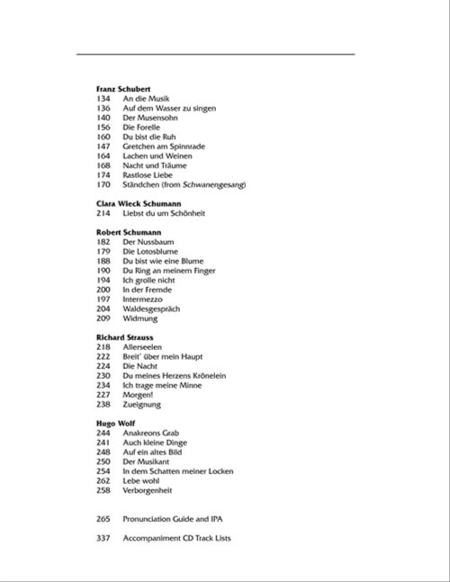 The Lieder Anthology Complete Package – High Voice High Voice scores gallery preview page 4