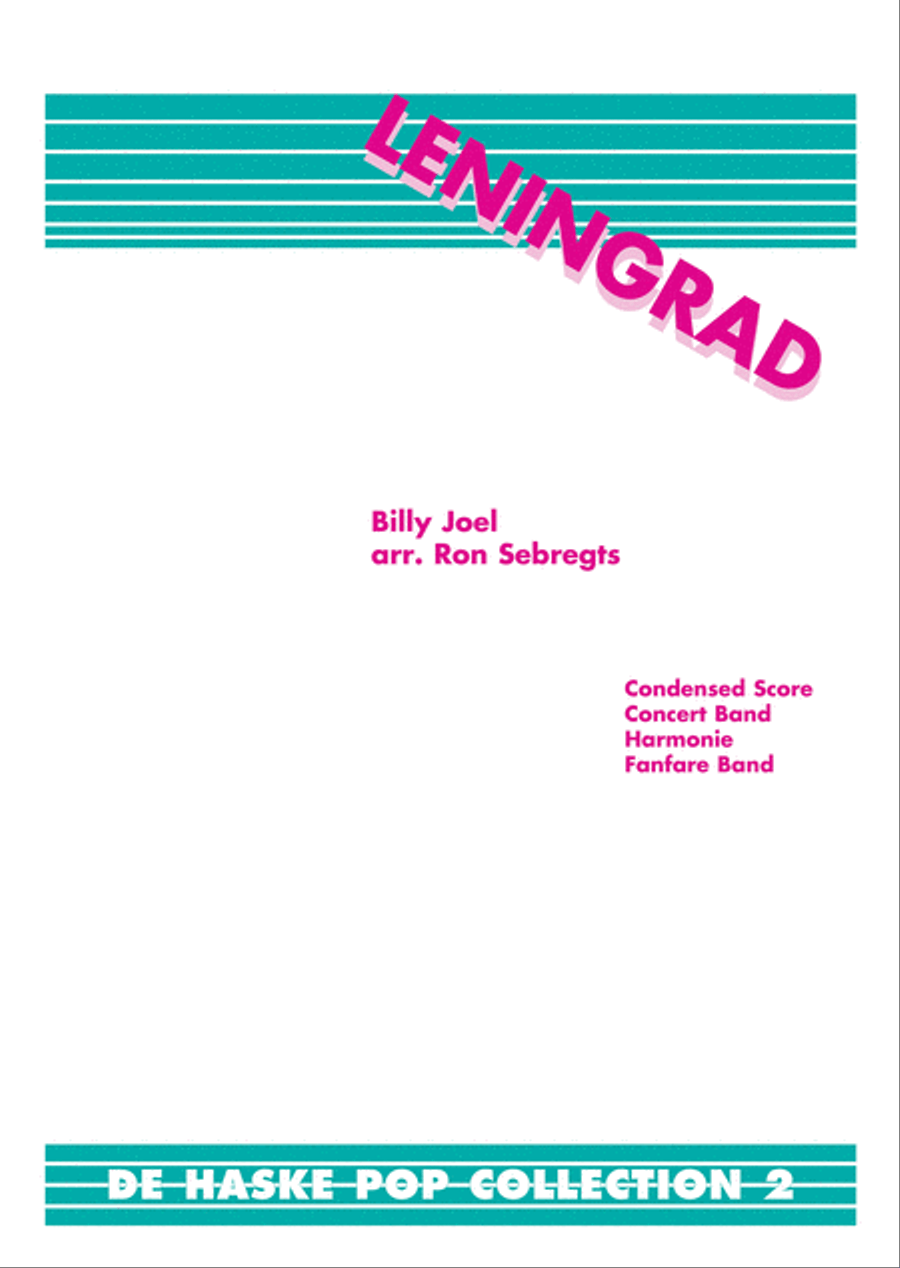 Leningrad Score And Parts Concert Band scores gallery preview page 1