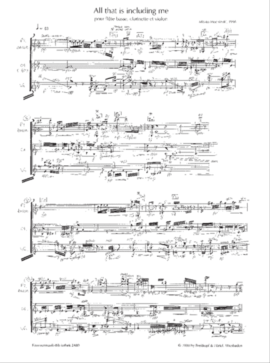 All that is including me Performance Score scores gallery preview page 2