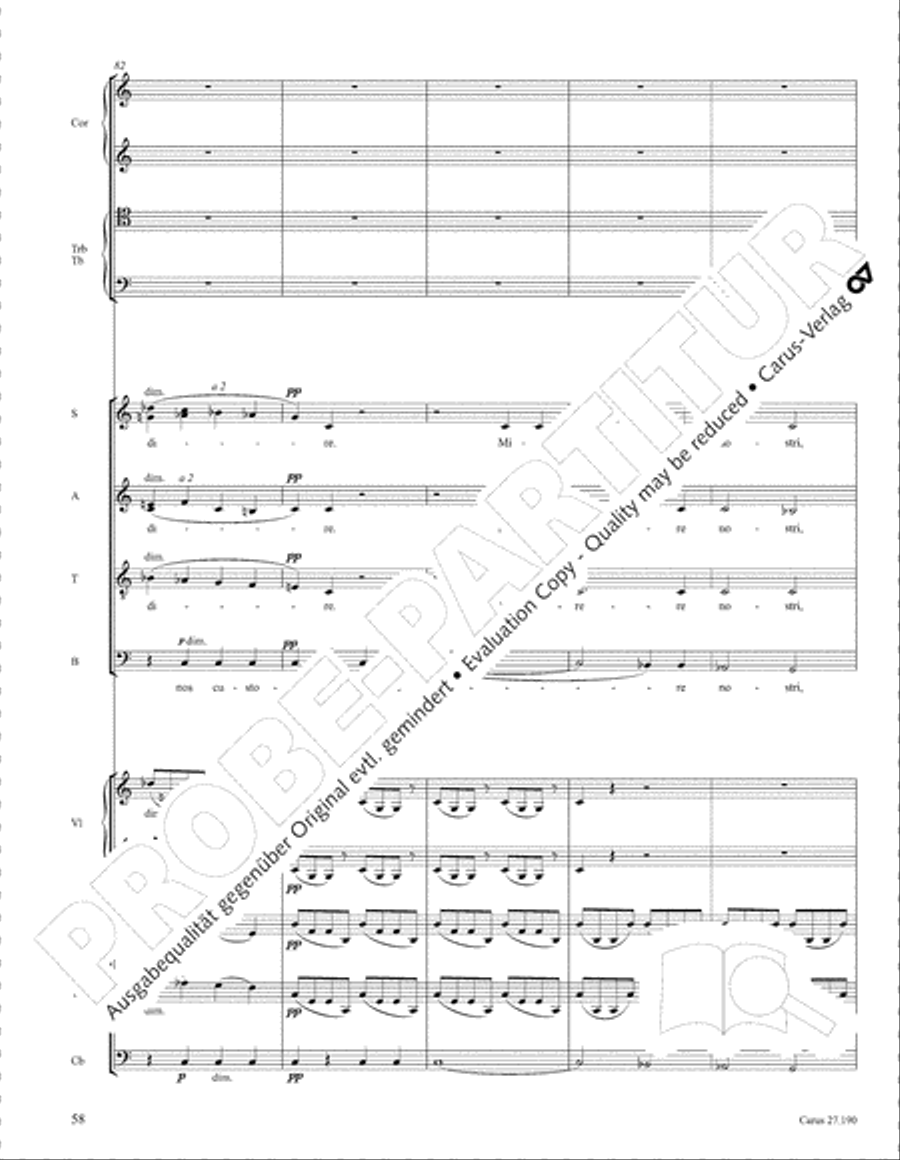Te Deum 4-Part scores gallery preview page 65