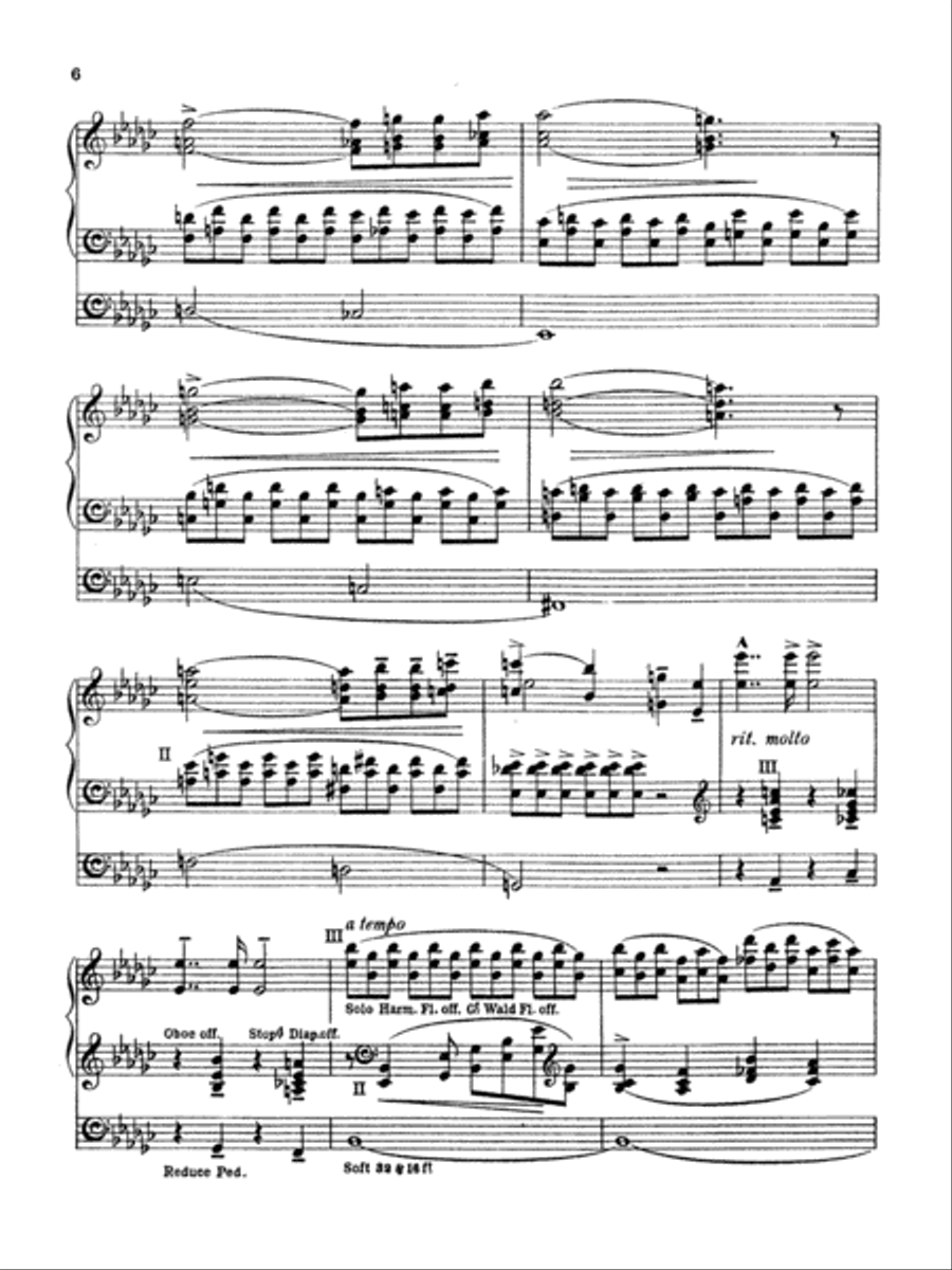 Ireland: Elegiac Romance Organ scores gallery preview page 6