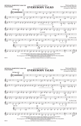 Everybody Talks: Optional Baritone T.C. (Tuba Double)