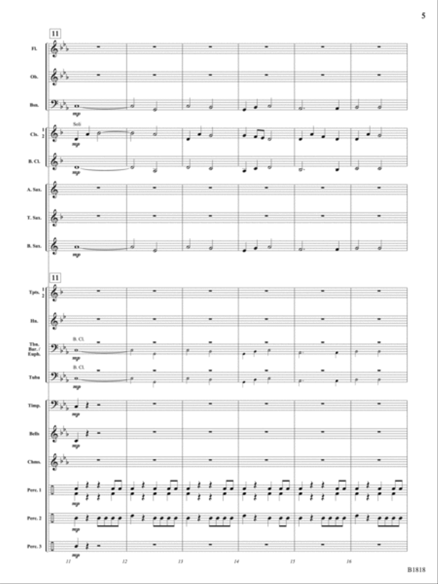 Champions Rising: Score Concert Band scores gallery preview page 5