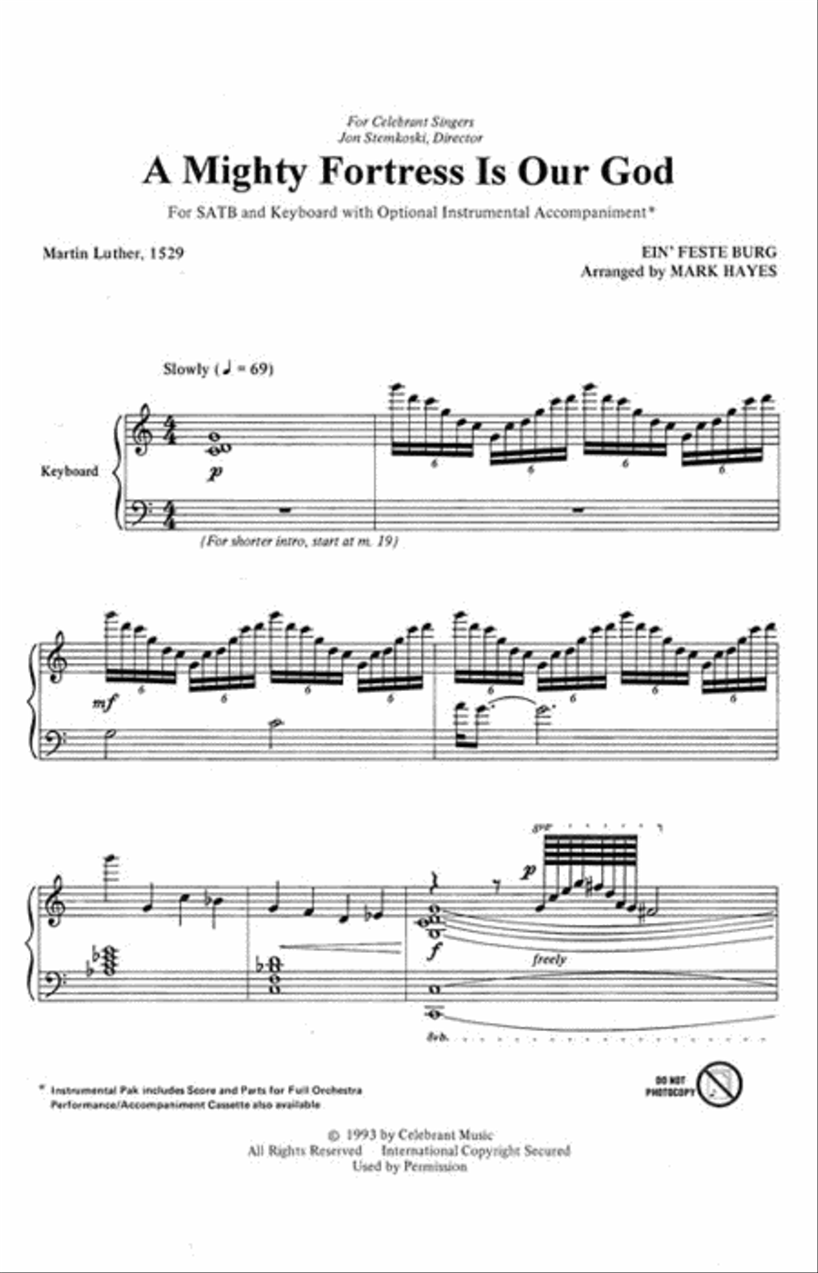 <br>Sheet music extract