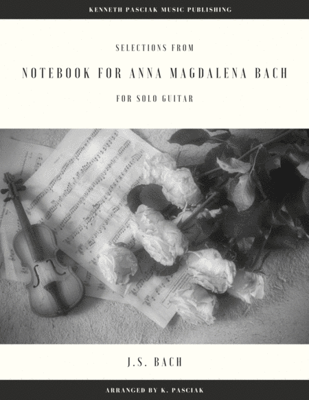 Selections from Notebook for Anna Magdalena Bach (for Solo Guitar) image number null