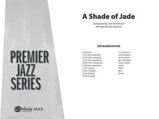 A Shade of Jade: Score
