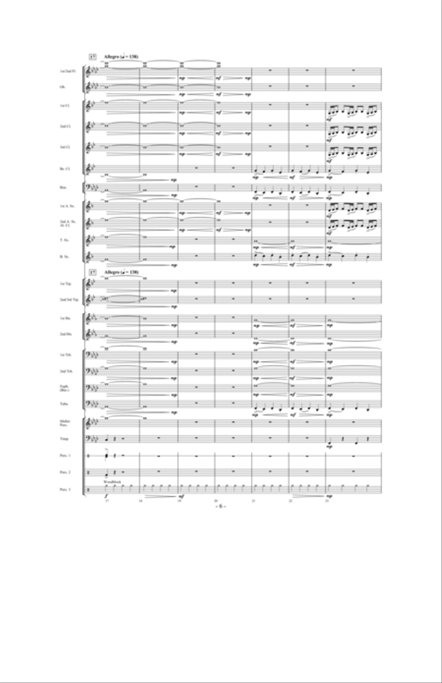 Valley of the Kings Valley of the Kings Concert Band scores gallery preview page 5