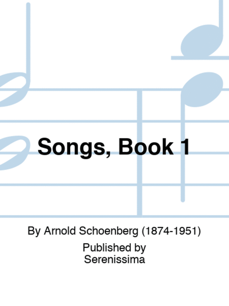 Songs, Book 1