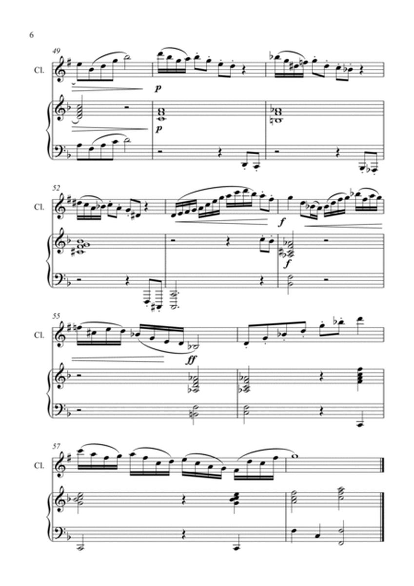 Flight - Clarinet and Piano image number null