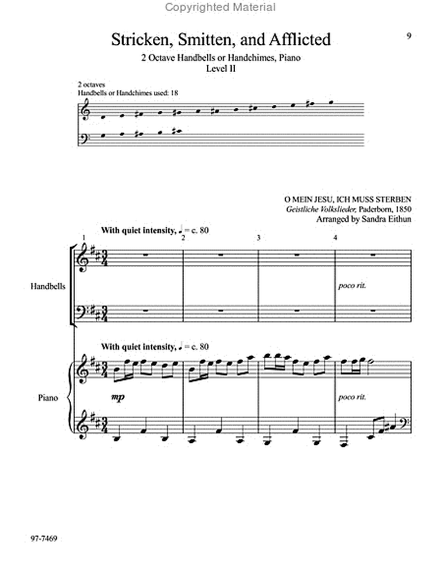 Lenten Folio for Handbells and Piano image number null