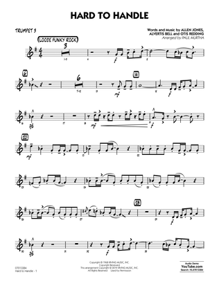 Hard to Handle (arr. Paul Murtha) - Trumpet 3