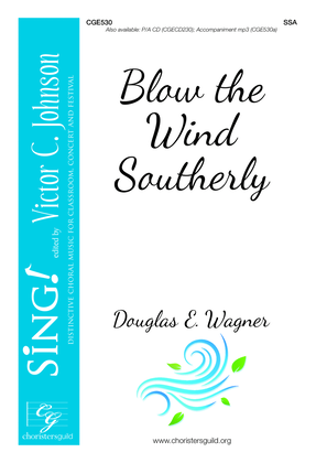 Book cover for Blow the Wind Southerly - SSA