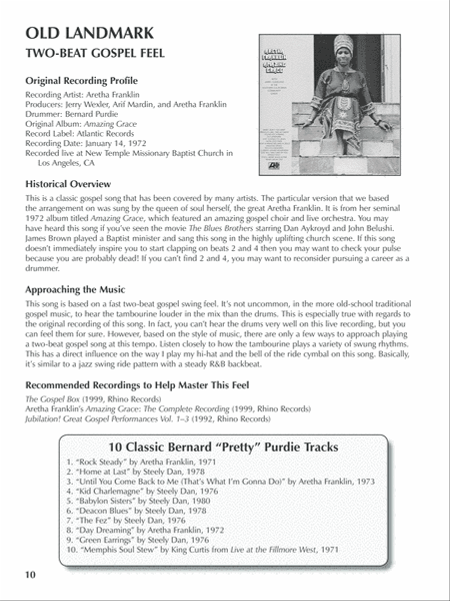 The Commandments of R&B Drumming Play-Along Drum Set scores gallery preview page 4