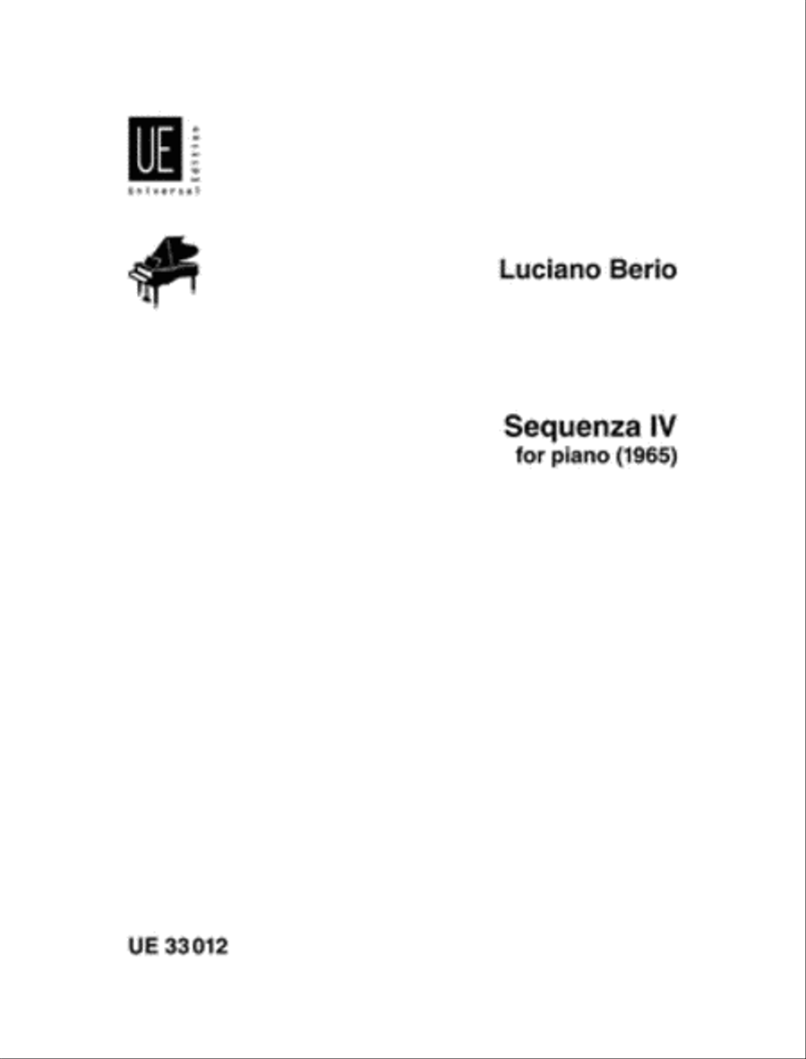 Sequenza IV Chamber Music scores gallery preview page 1