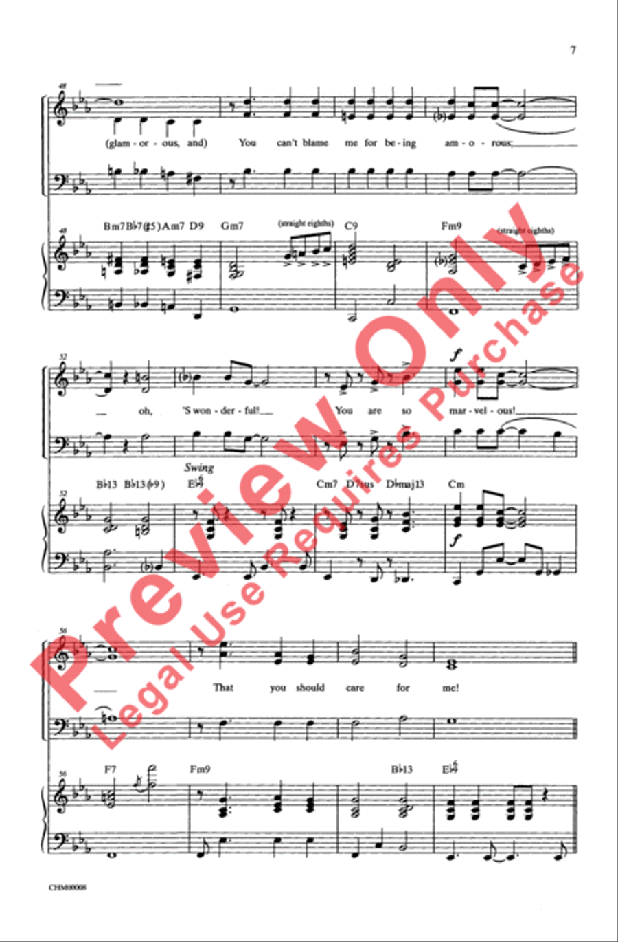 'S Wonderful 'S Wonderful 3-Part scores gallery preview page 6
