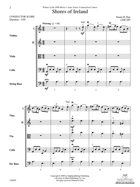 Shores of Ireland (score only)
