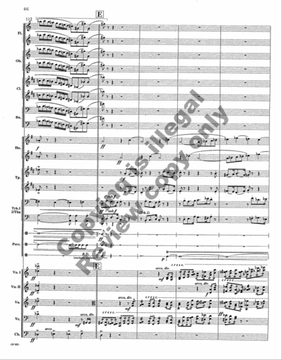Symphony No. 1 Full Orchestra scores gallery preview page 48