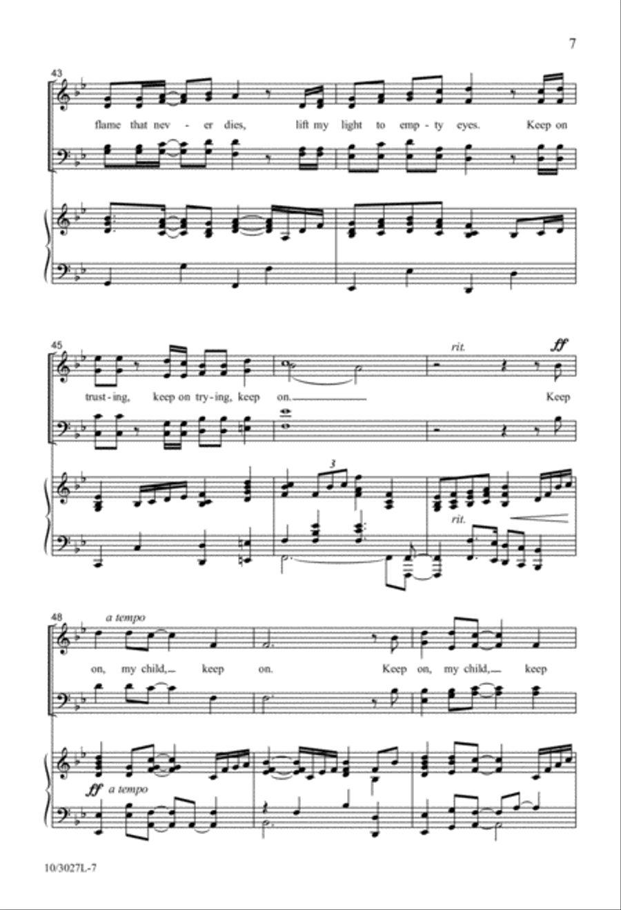 Keep On 4-Part scores gallery preview page 7
