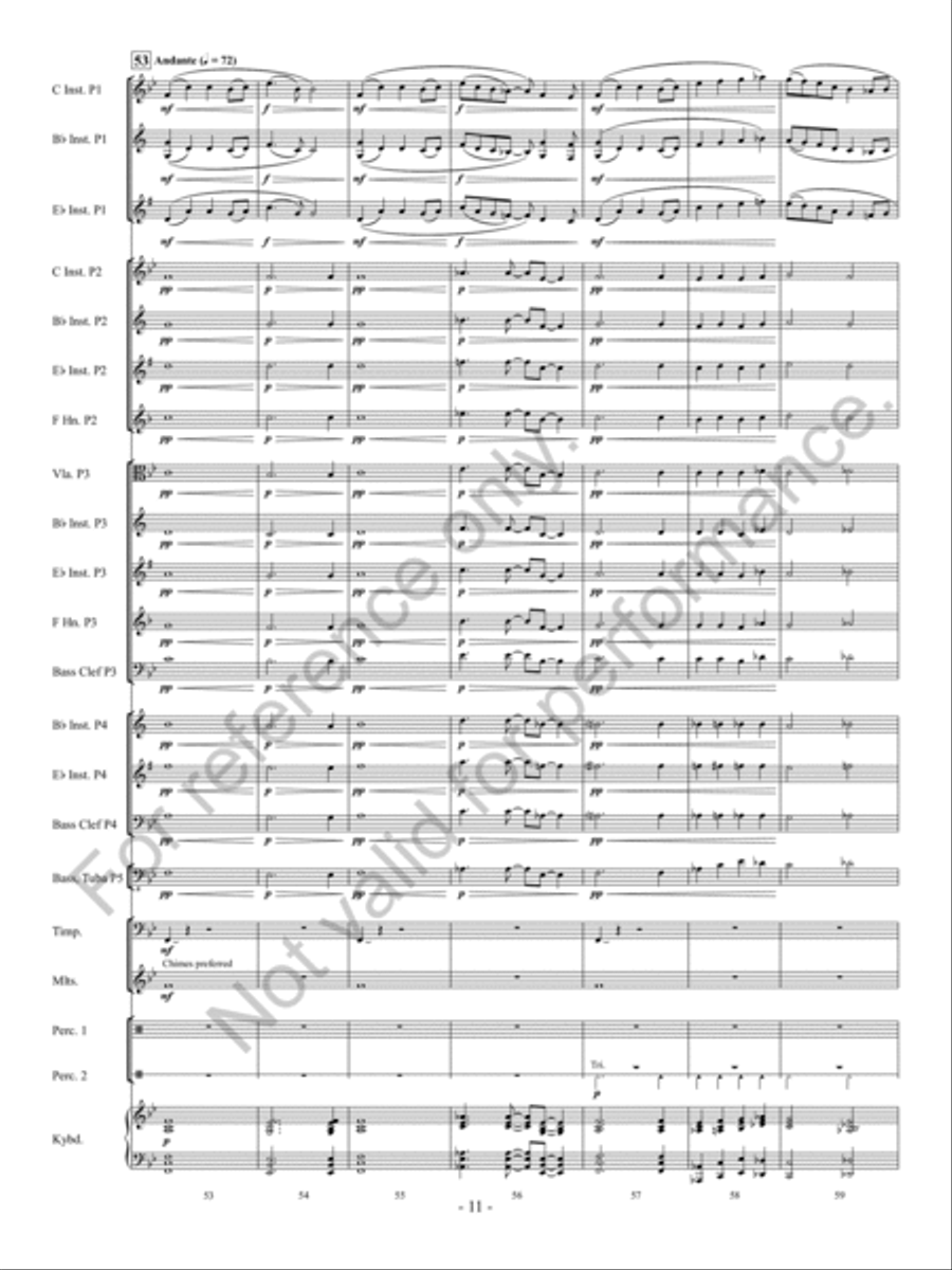 Antecedium Antecedium Concert Band scores gallery preview page 12