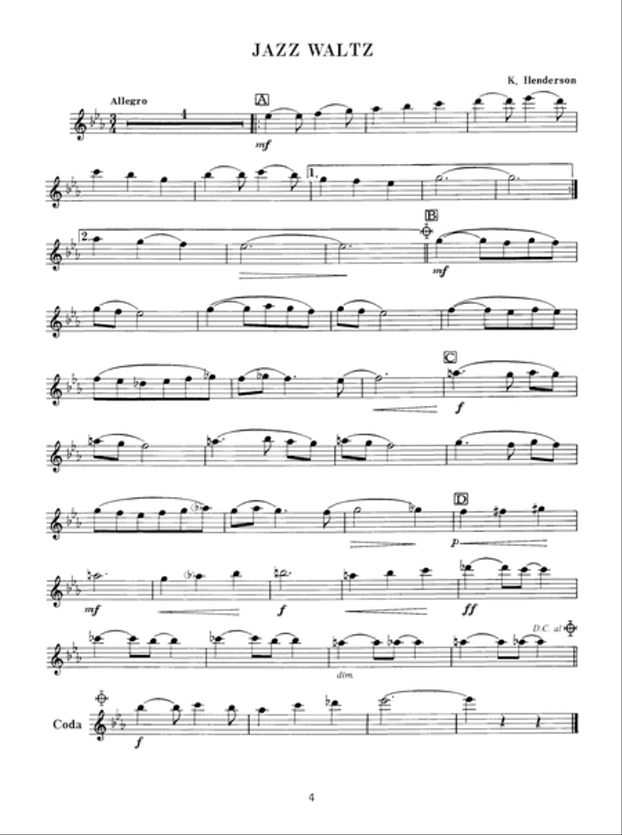 Solos for Festival and Fun - Flute Flute Solo scores gallery preview page 10