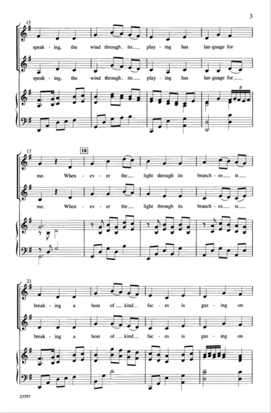 The Ash Grove The Ash Grove Women's Choir scores gallery preview page 3