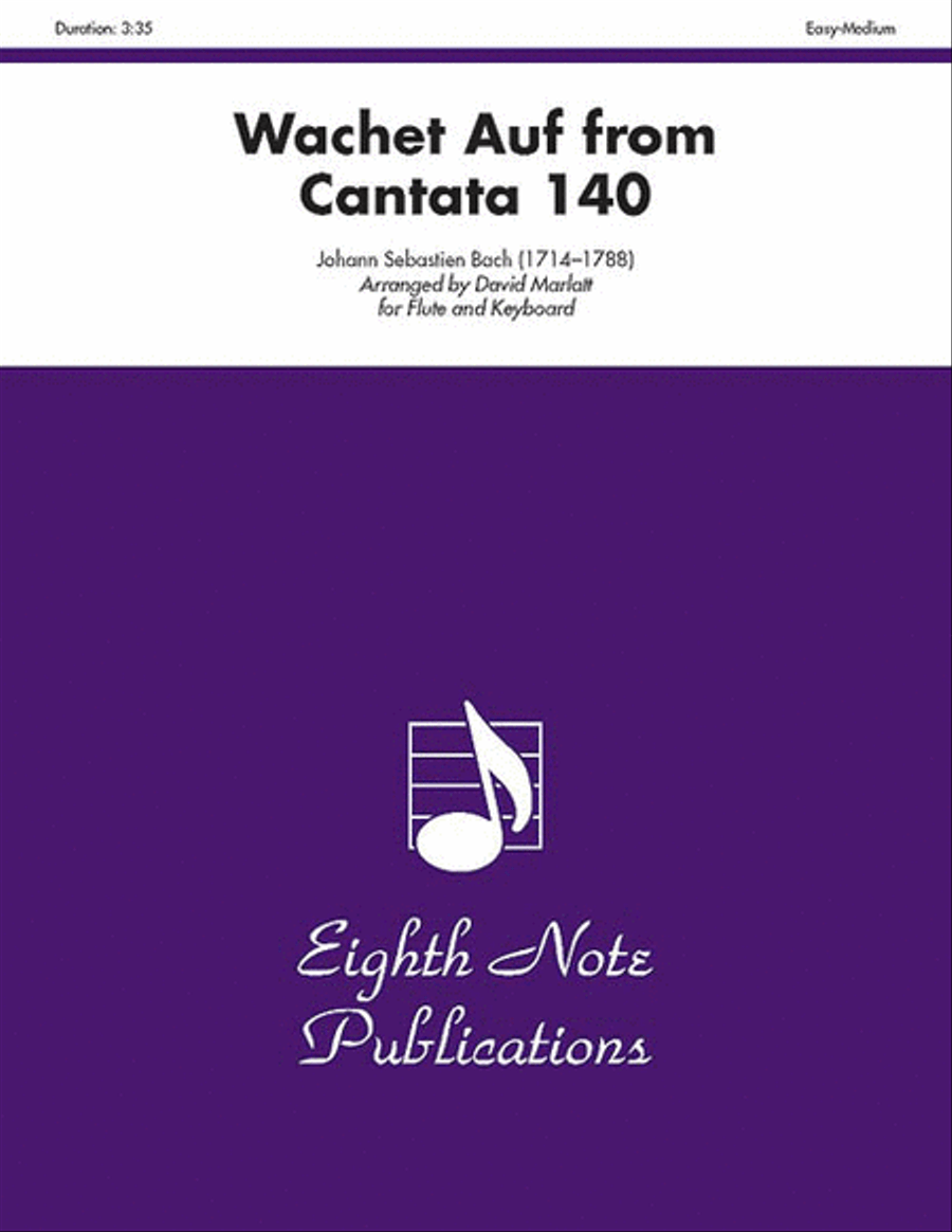 Wachet Auf (from Cantata 140) Small Ensemble scores gallery preview page 1