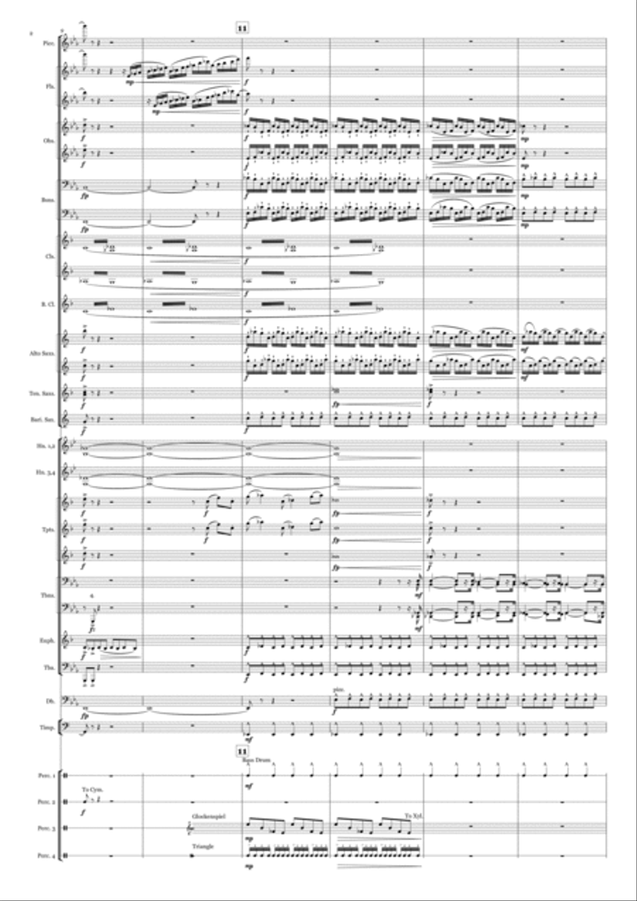 Concert Overture No.2 Concert Band scores gallery preview page 4