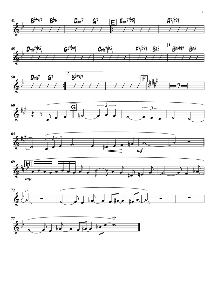 Sally's Tomato Jazz Ensemble scores gallery preview page 3