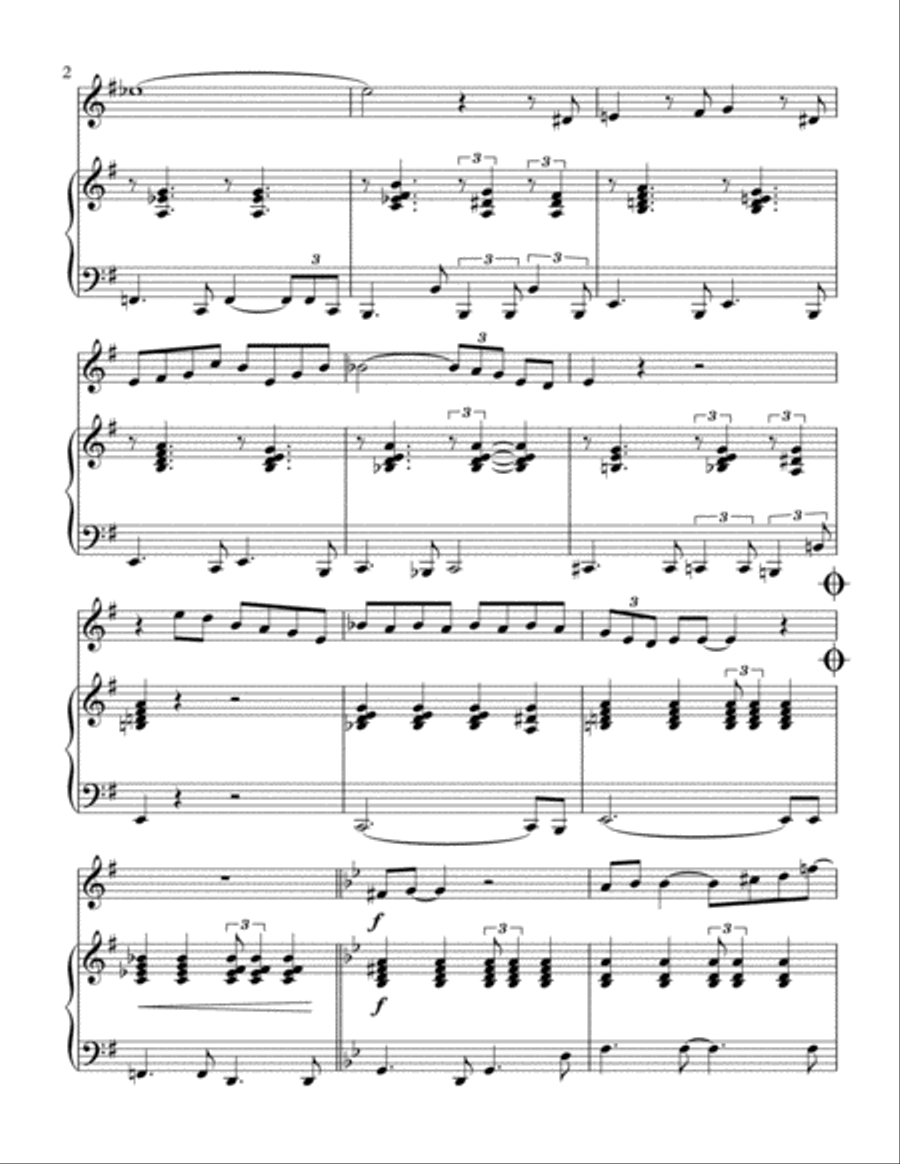 The Pink Panther from THE PINK PANTHER Small Ensemble scores gallery preview page 3