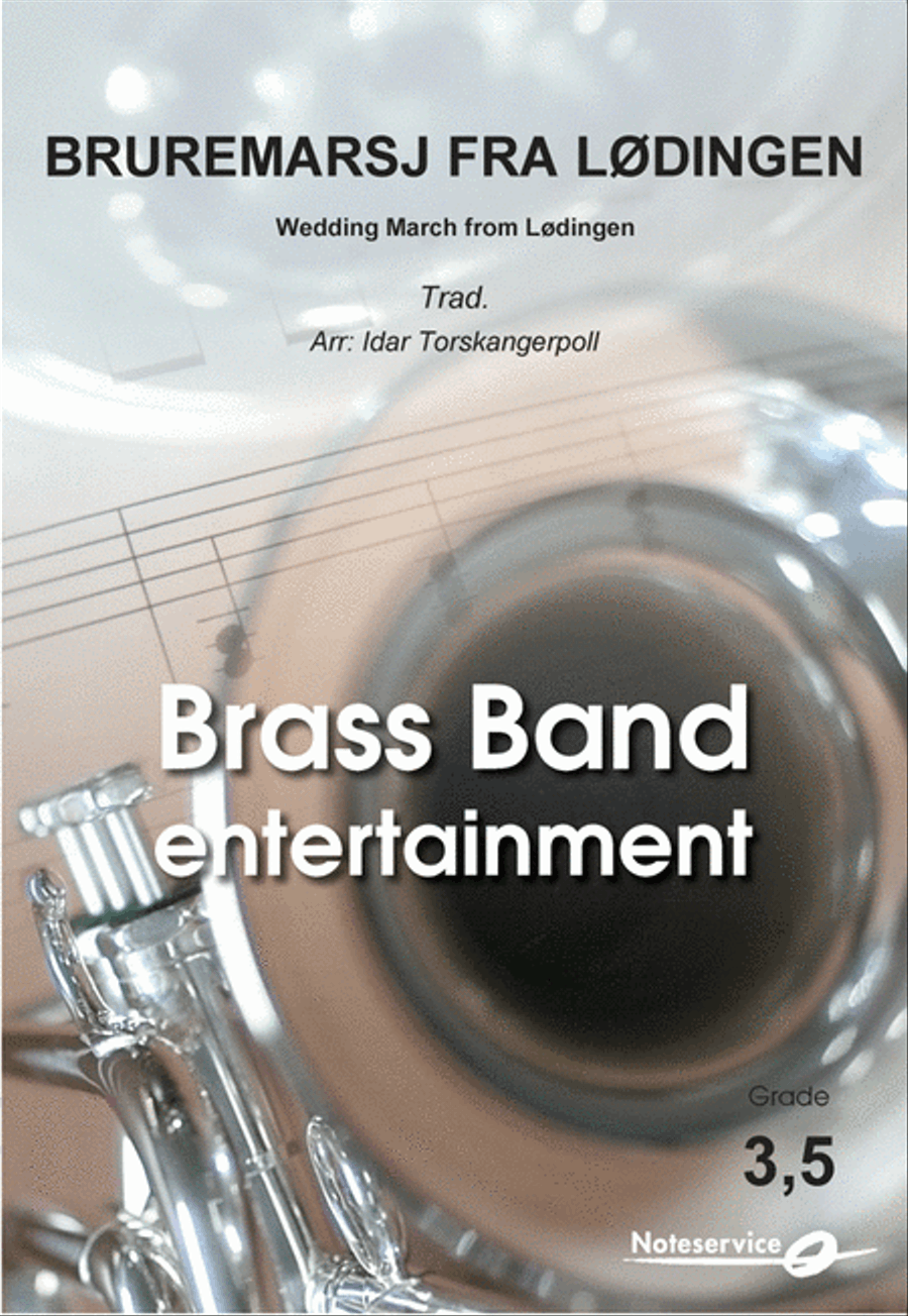 Bruremarsj fra Lødingen Brass Band scores gallery preview page 1