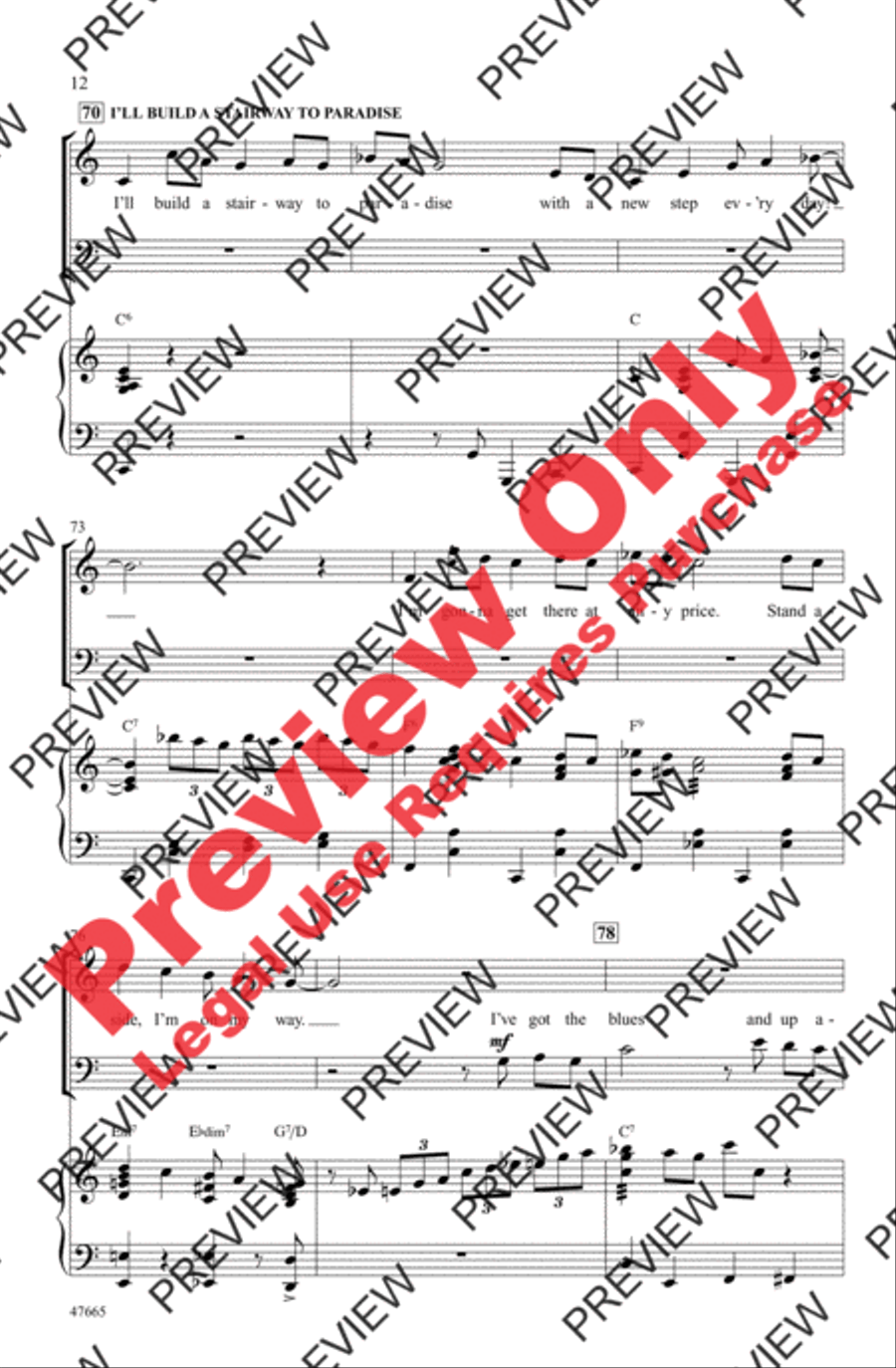 I Got Gershwin! I Got Gershwin! 4-Part scores gallery preview page 12