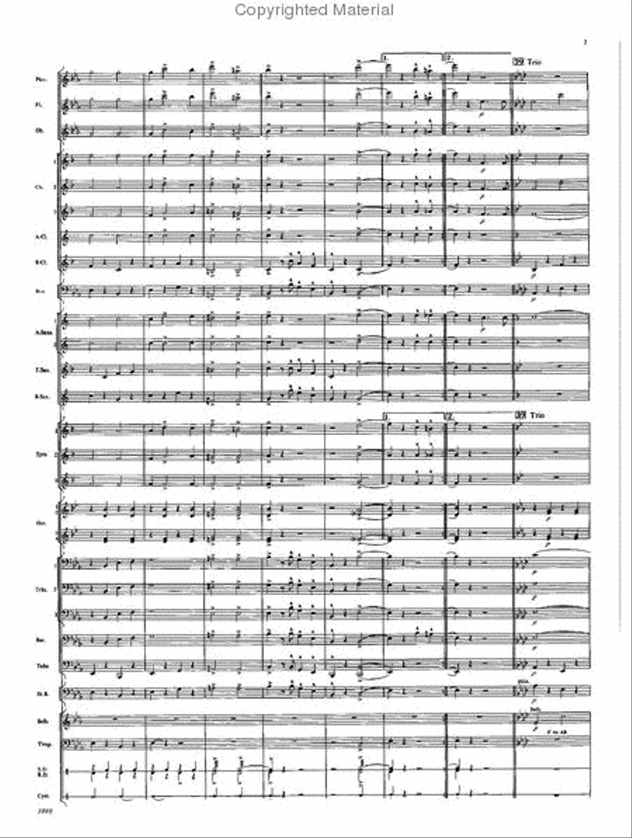 Coast Guards Concert Band scores gallery preview page 6