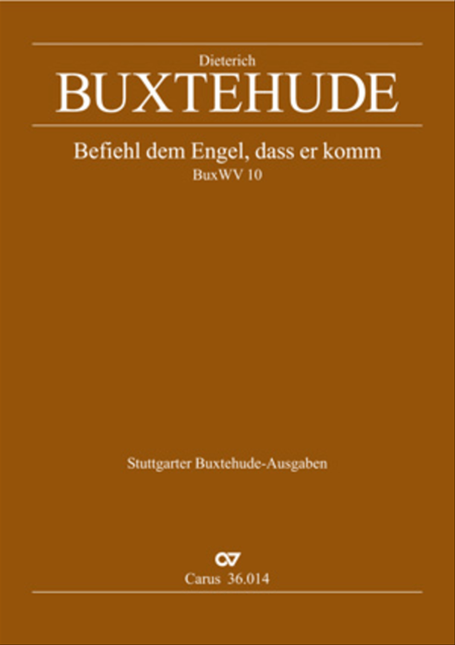 Befiehl dem Engel, dass er komm 4-Part scores gallery preview page 1